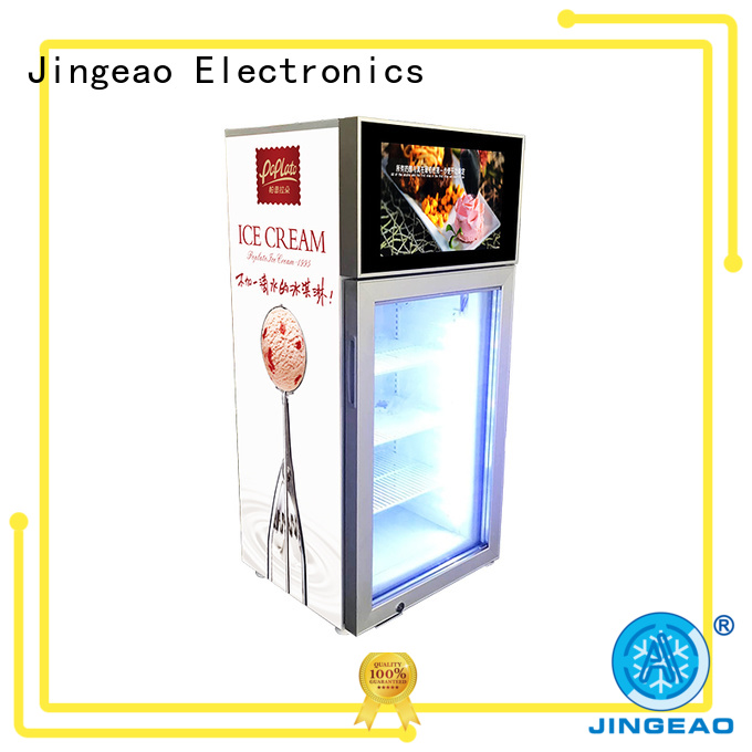 receptional video fridge fridge containerization for supermarket