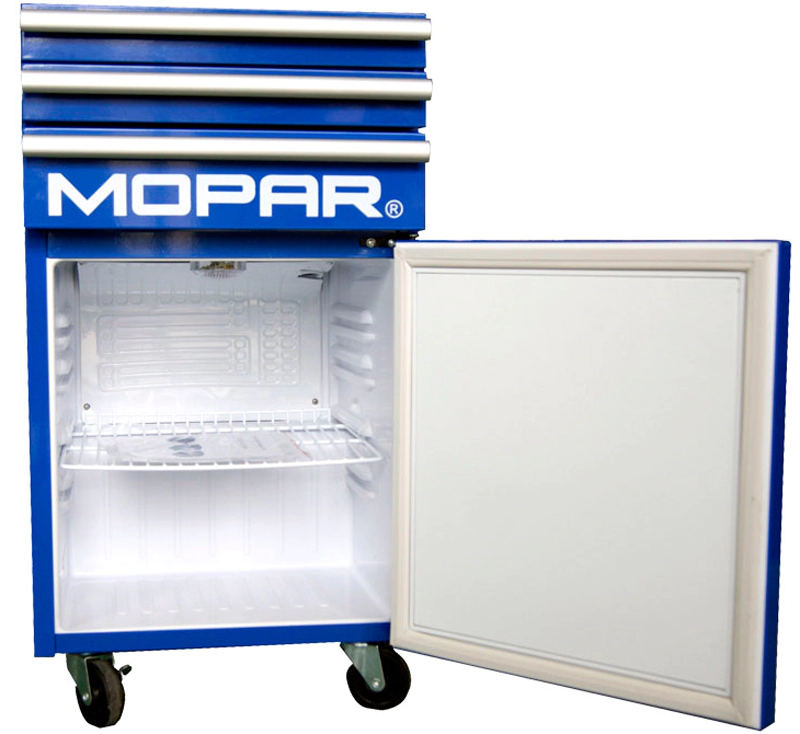 Jingeao blue toolbox freezer marketing for school