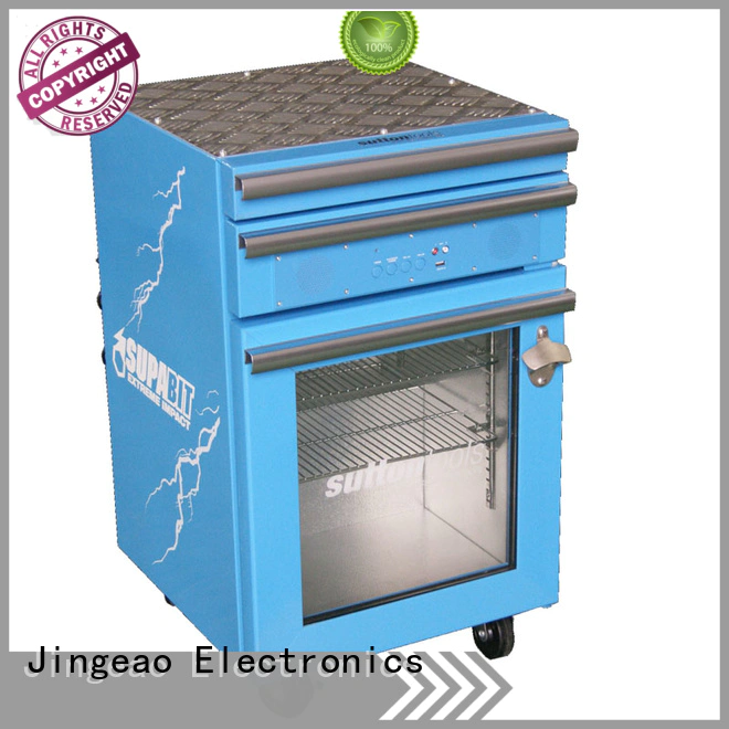 blue toolbox cooler grab now for school Jingeao