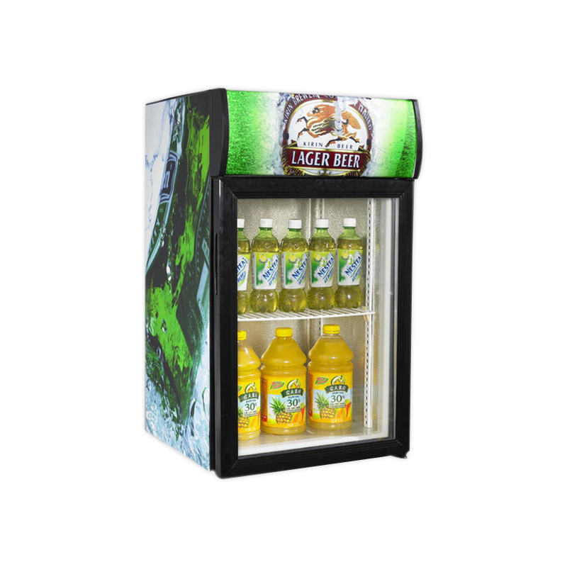 Can Jingeao Electronics provide beverage display refrigerator installation video?