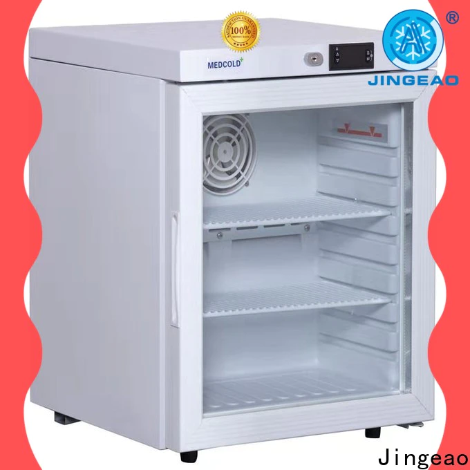 Jingeao power saving portable medical fridge temperature for hospital