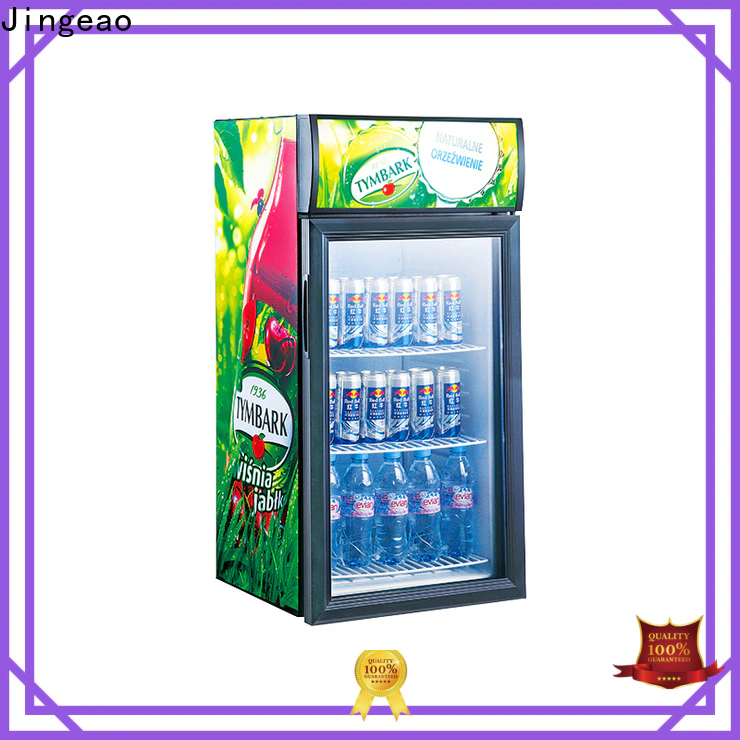 Jingeao fridge small display cooler management for restaurant