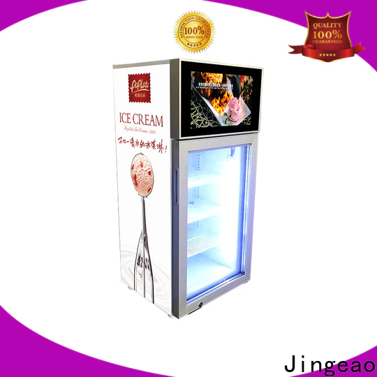 Jingeao fridge video fridge solutions for hotel