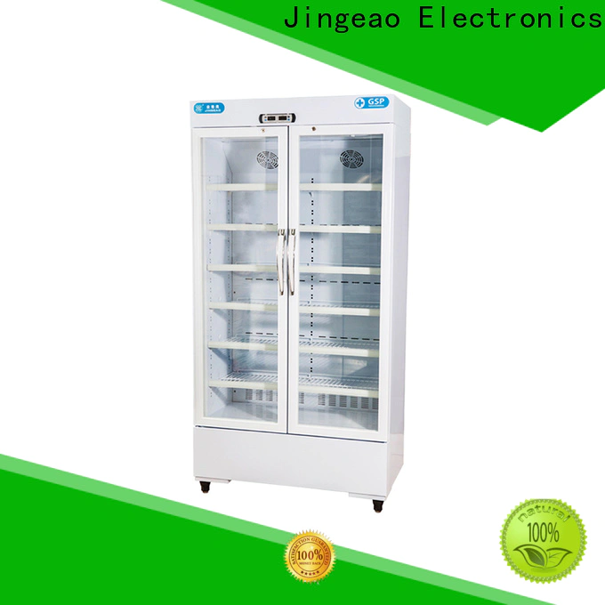 Jingeao low-cost medical fridge with lock testing for pharmacy