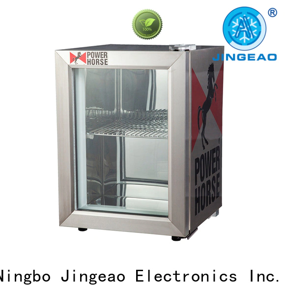 Jingeao display small display fridges environmentally friendly for school