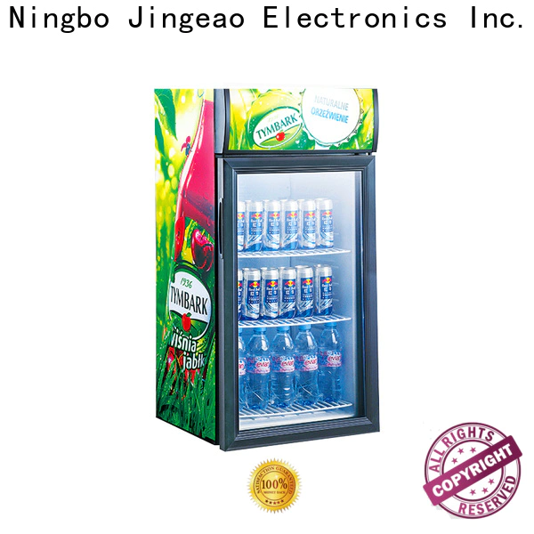 Jingeao good-looking commercial display fridge for sale certifications