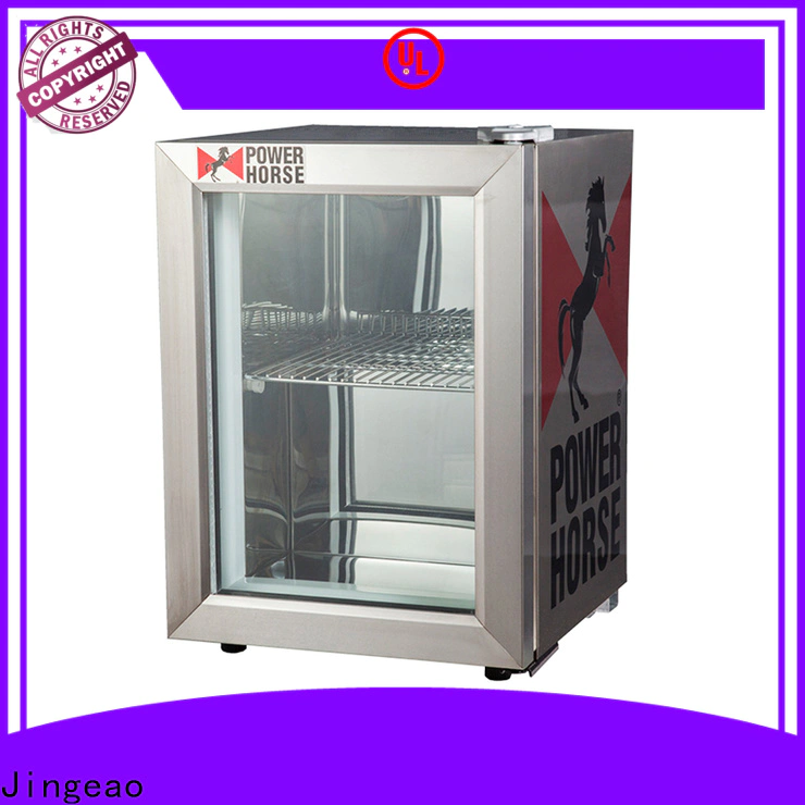 Jingeao energy saving mini display fridge environmentally friendly
