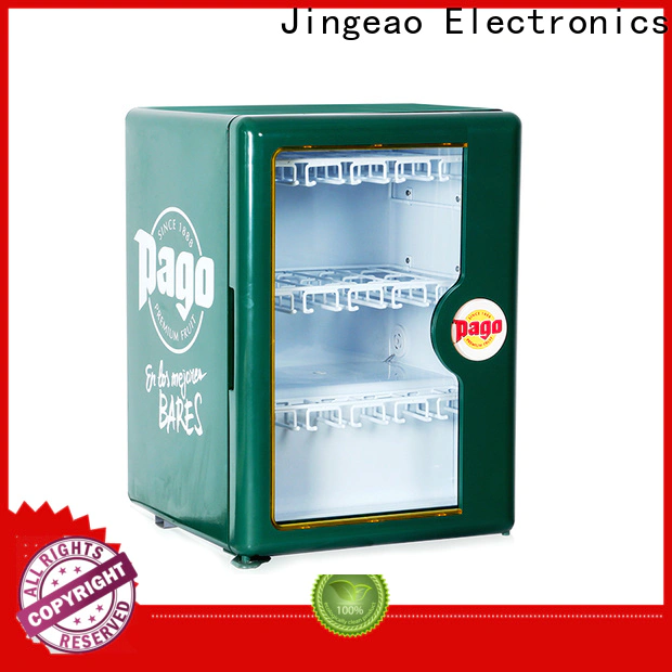Jingeao beverage commercial drinks fridge marketing for bar