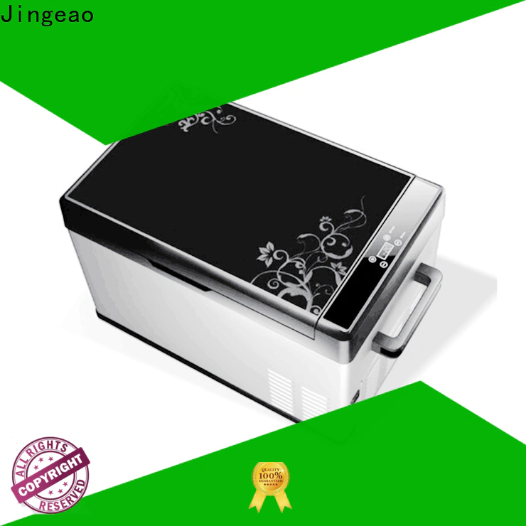 Jingeao small 12 volt refrigerator application for vans
