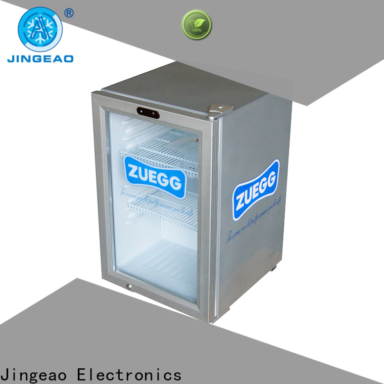 Jingeao display commercial display refrigerator application for hotel