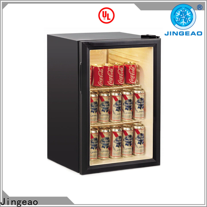 Jingeao display commercial drinks cooler for bar