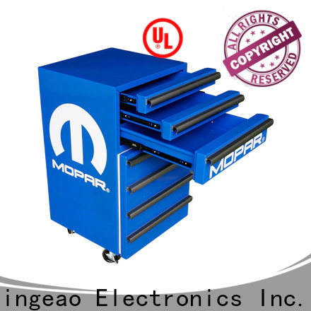 Jingeao blue toolbox cooler export for supermarket