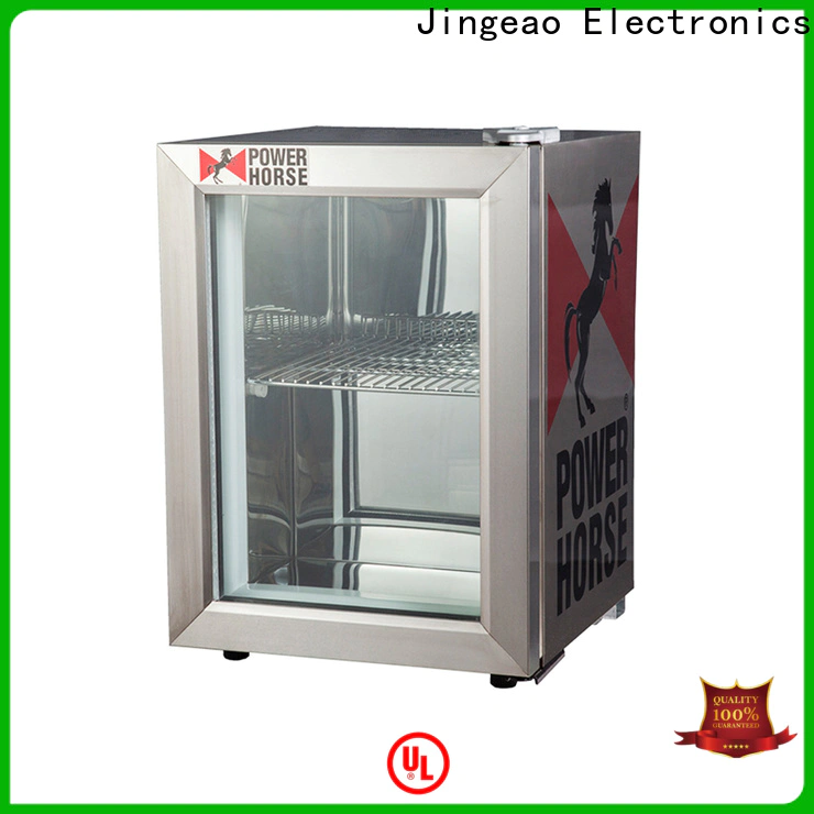 Jingeao beverage commercial display refrigerator certifications for bar