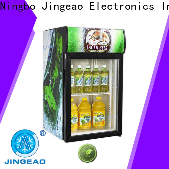 Jingeao cool glass front beverage fridge package for store