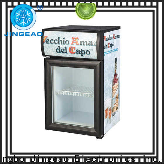 Jingeao energy saving commercial beverage refrigerator application