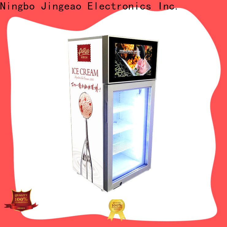 Jingeao viedo custom commercial refrigerator for sale for resturant