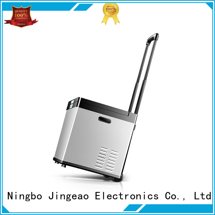 Jingeao compressor portable fridge management for vans