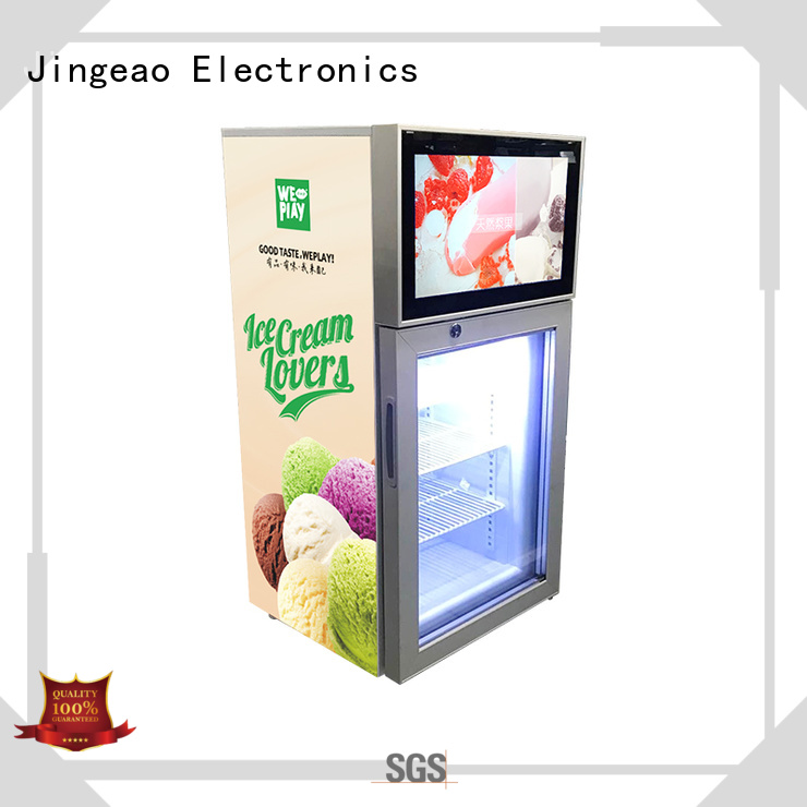 assortment screen fridge fridge effectively for shopping mall