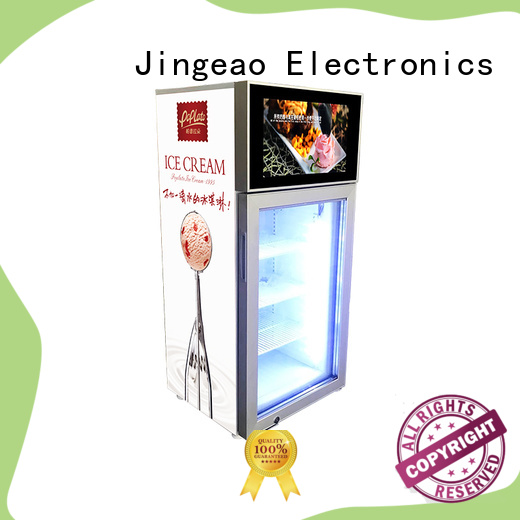 Jingeao cool custom commercial refrigerator anticipation for shopping mall