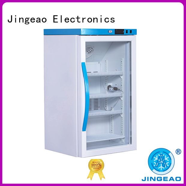 Jingeao power saving refrigerator with lock owner for drugstore