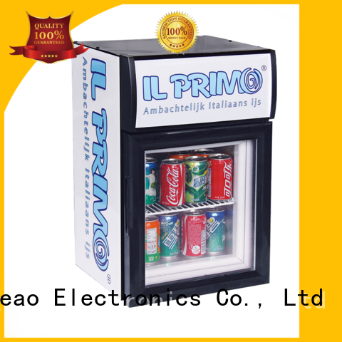 Jingeao beverage commercial display fridges sensing for school