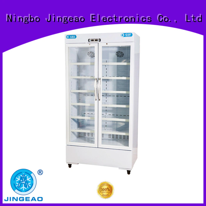 Jingeao fashion design pharmaceutical fridge temperature for pharmacy