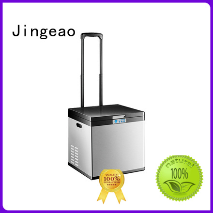 Jingeao car small portable fridge workshops for vans