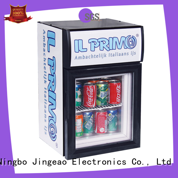 Jingeao fabulous display freezer protection for restaurant