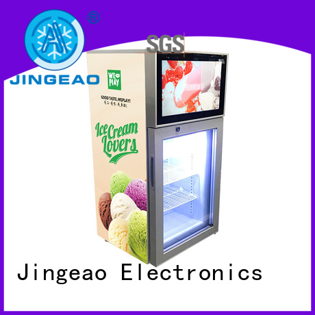 Jingeao fabulous commercial freezer viedo for supermarket