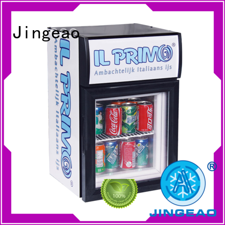 Jingeao superb mini display fridge improvement for company