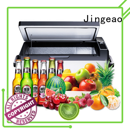 Jingeao good looking small travel fridge for-sale for car