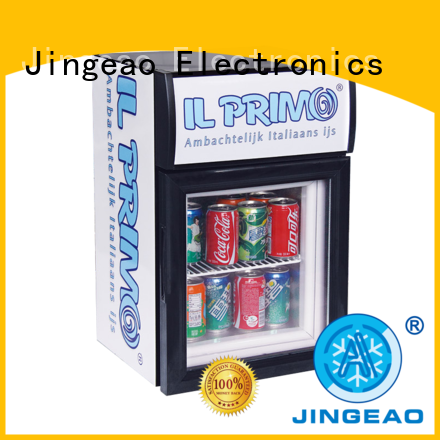 Jingeao cool display refrigerators certifications for restaurant