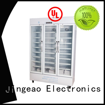 Jingeao efficient refrigerator with lock manufacturers for pharmacy