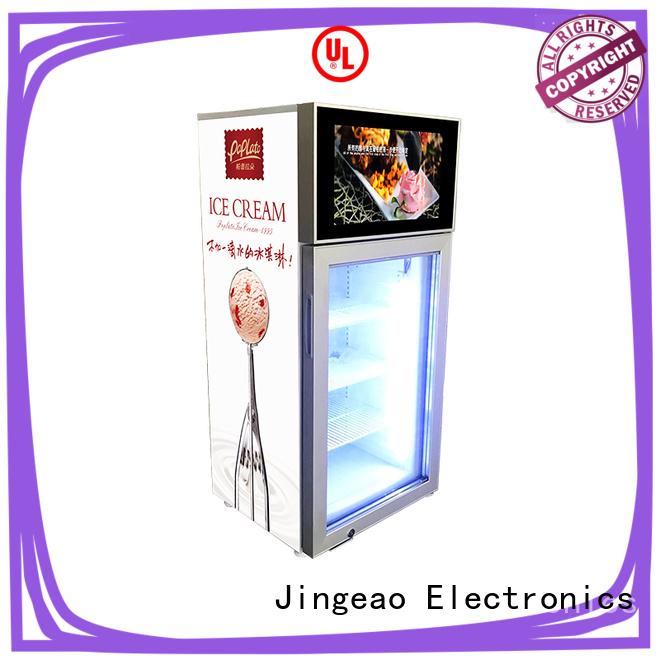 Jingeao fridge commercial freezer anticipation for shopping mall