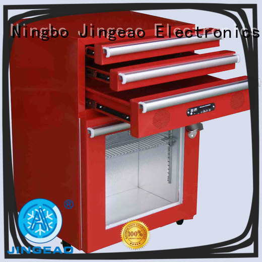 Jingeao high quality commercial display fridges efficiently for wine