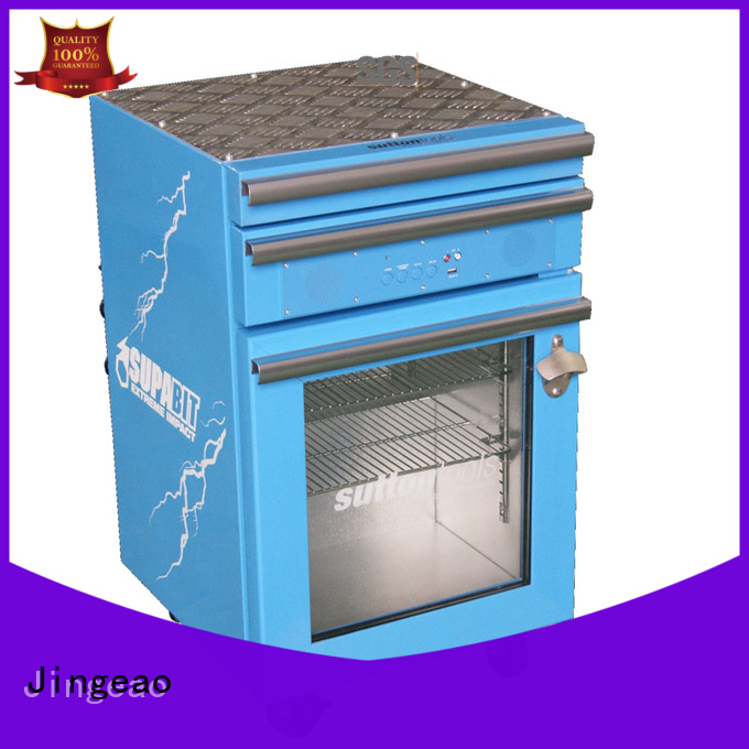 Jingeao door toolbox freezer marketing for school