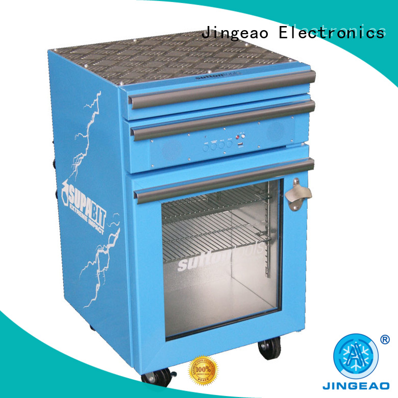 Jingeao drawerstoolbox commercial display fridges for wholesale for bar