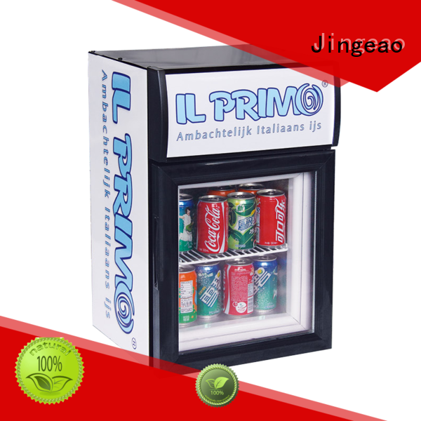 Jingeao beverage display fridges marketing for hotel