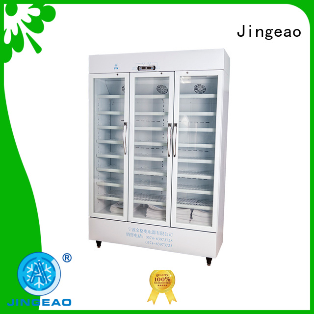 Jingeao automatic medical fridge with lock supplier for hospital