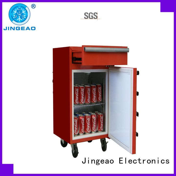 Jingeao fashion design tool box refrigerator marketing for restaurant