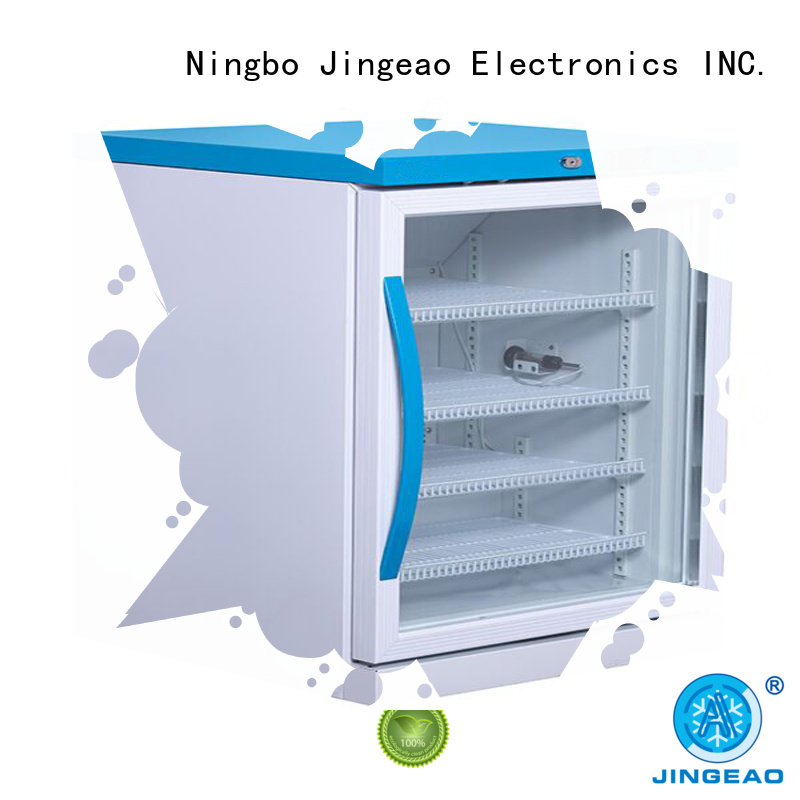 Jingeao fashion design medical refrigerator testing for pharmacy