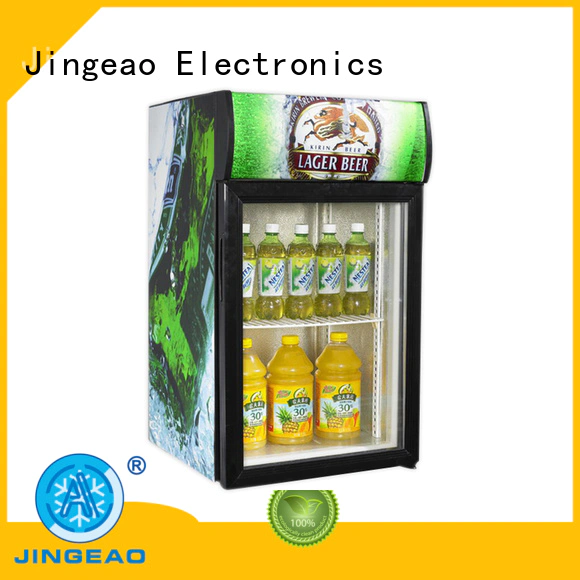 upright display freezer beverage for wine Jingeao