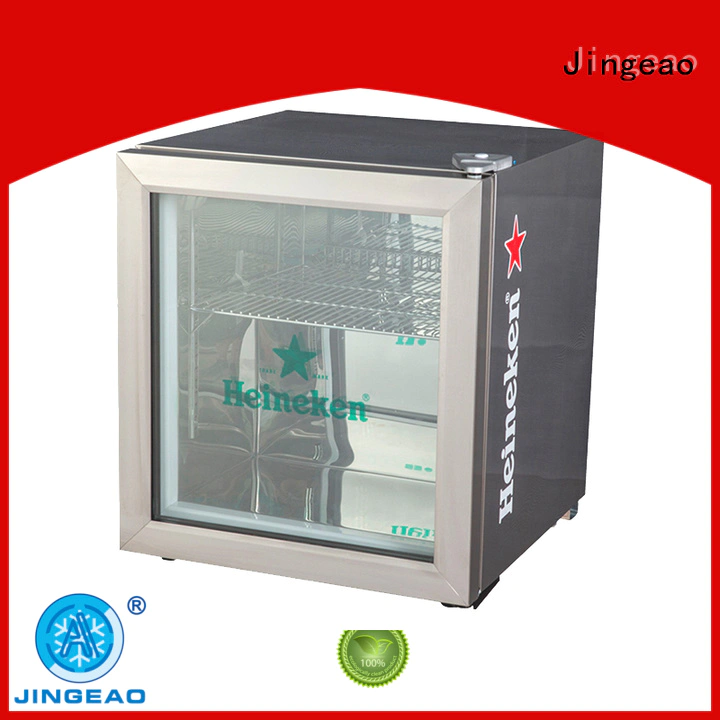 Jingeao energy saving display chiller for-sale for restaurant