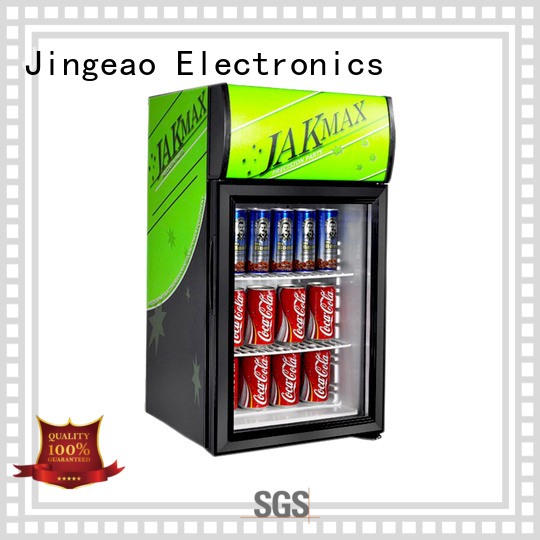 Jingeao display display fridge constantly for hotel