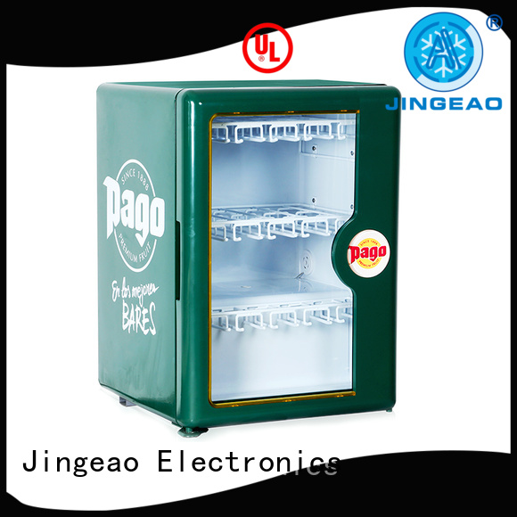 Jingeao dazzing beverage display fridge fridge for bakery