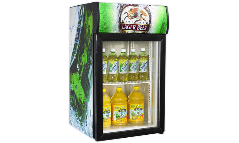 Jingeao cooler commercial display fridges environmentally friendly for market