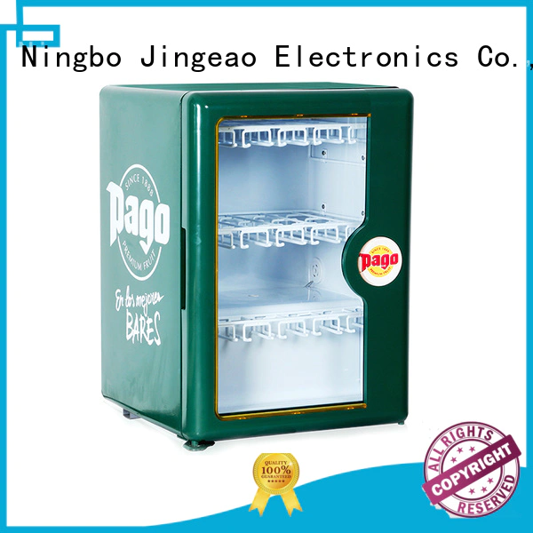 Jingeao high-reputation commercial display fridges package for bar