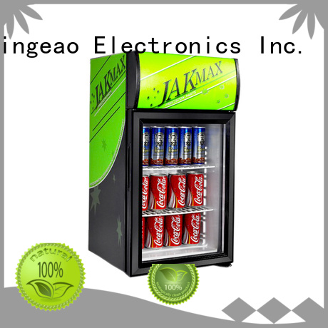 high-reputation commercial drinks cooler display sensing for school