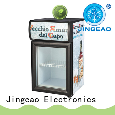 Jingeao display display fridge certifications for company