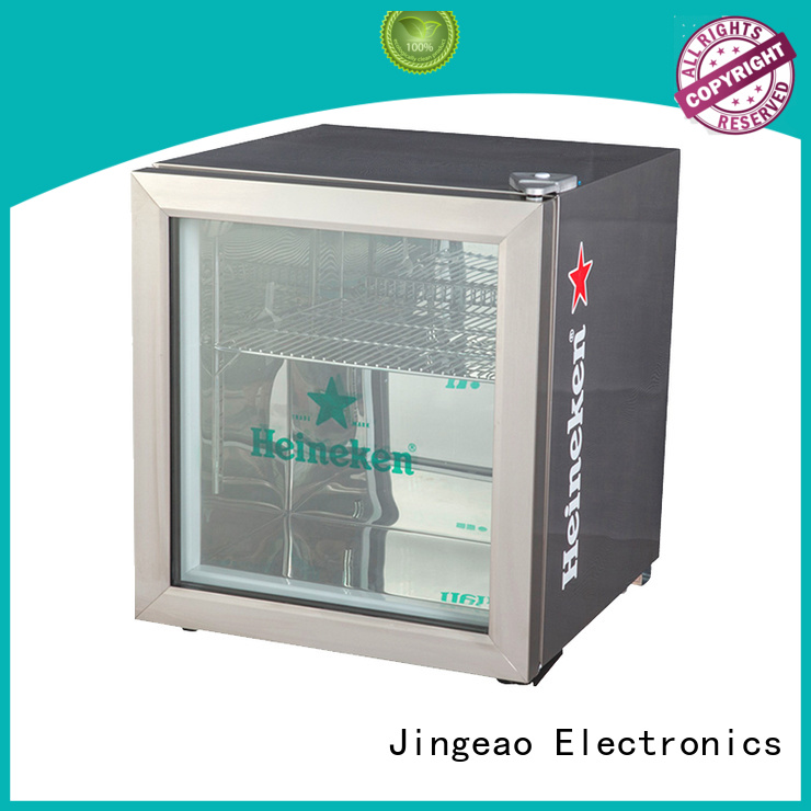 Jingeao beverage glass door refrigerator research for company